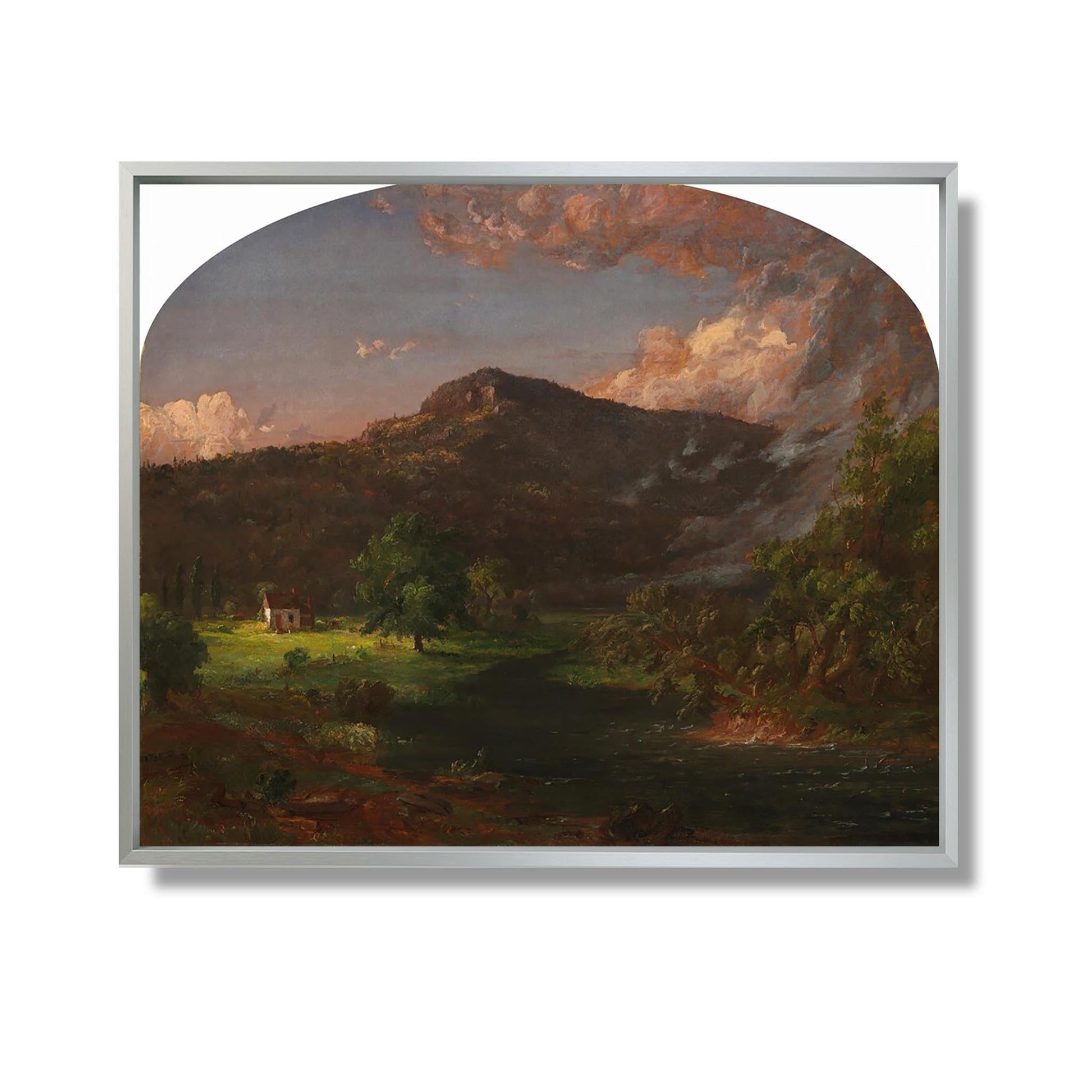 Tourn Mountain, Head Quarters of Washington, Rockland Co., New York - Jasper Francis Cropsey - Reproduction Peinture