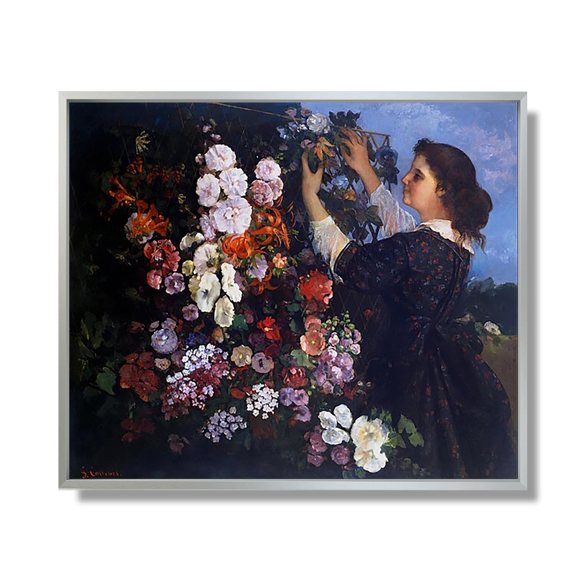 Trelli - Gustave Courbet - Reproduction Peinture