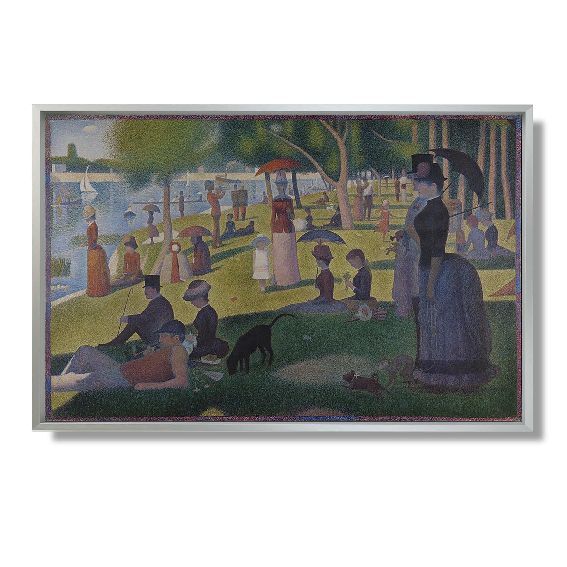 Un Dimanche sur La Grande Jatte - Georges Seurat - Reproduction Peinture