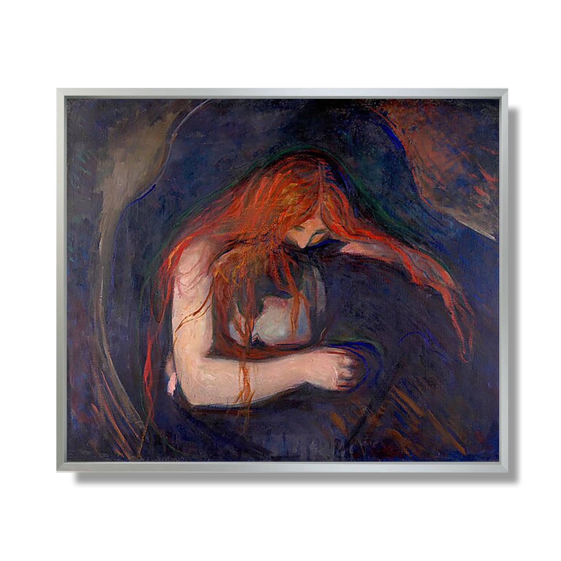 Vampire - Edvard Munch - Reproduction Peinture