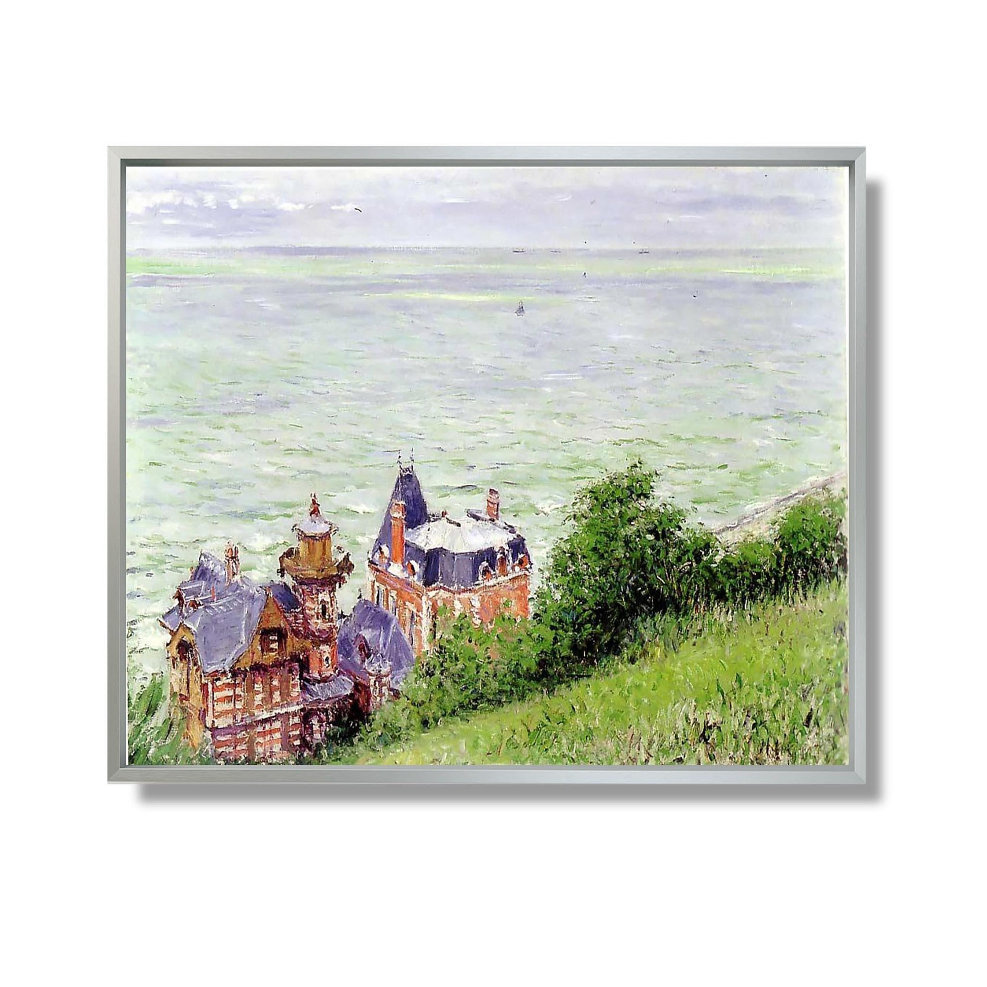 Villas à Trouville - Gustave Caillebotte - Reproduction Peinture