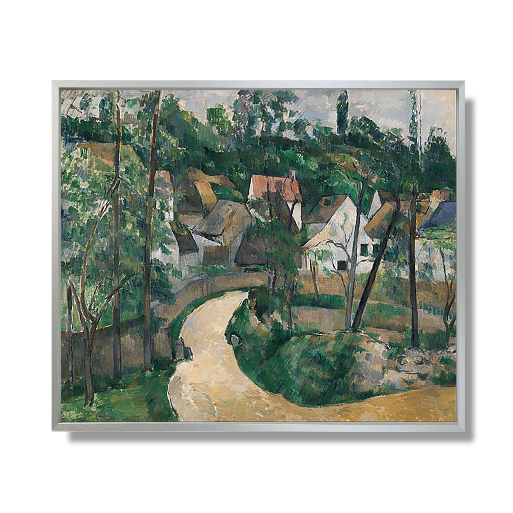 Virage sur une Route - Paul Cézanne - Reproduction Peinture