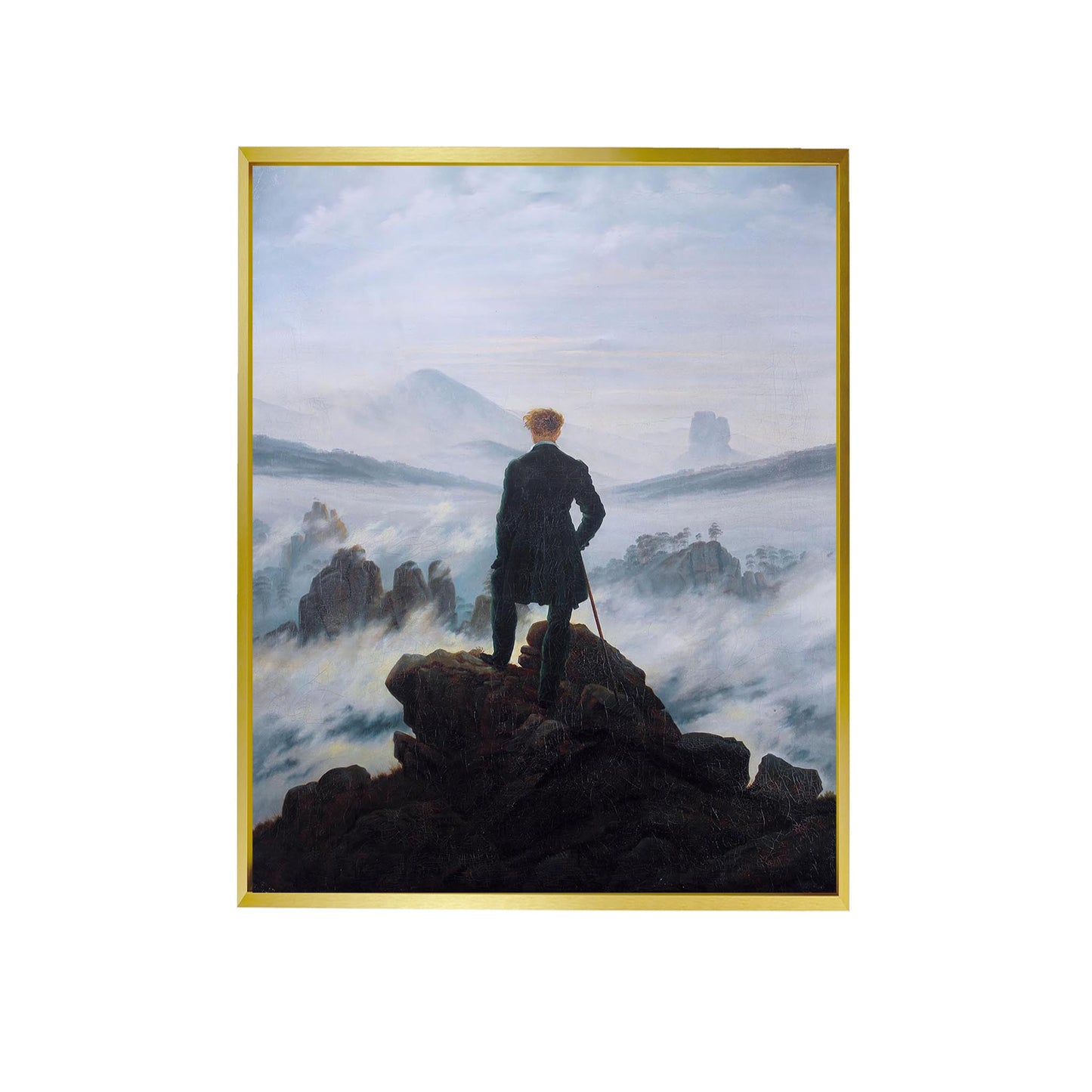 Wanderer above the Sea of Fog - Caspar David Friedrich