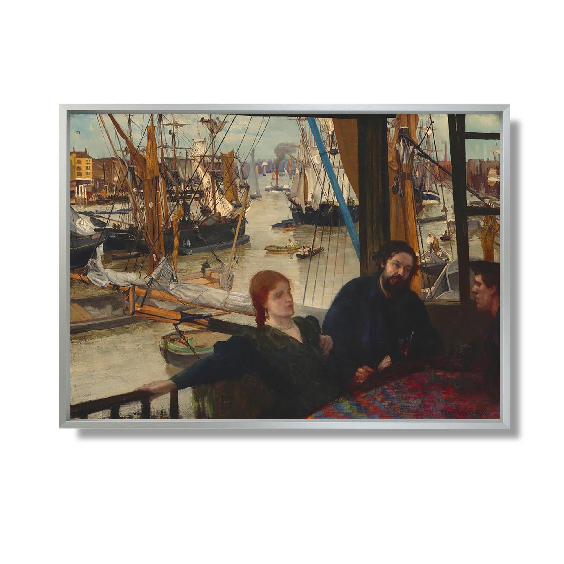 Wapping - James McNeill Whistler - Reproduction Peinture