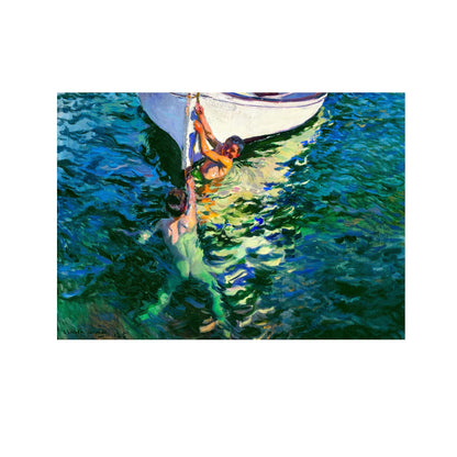 White Boat - Joaquin Sorolla y Bastida