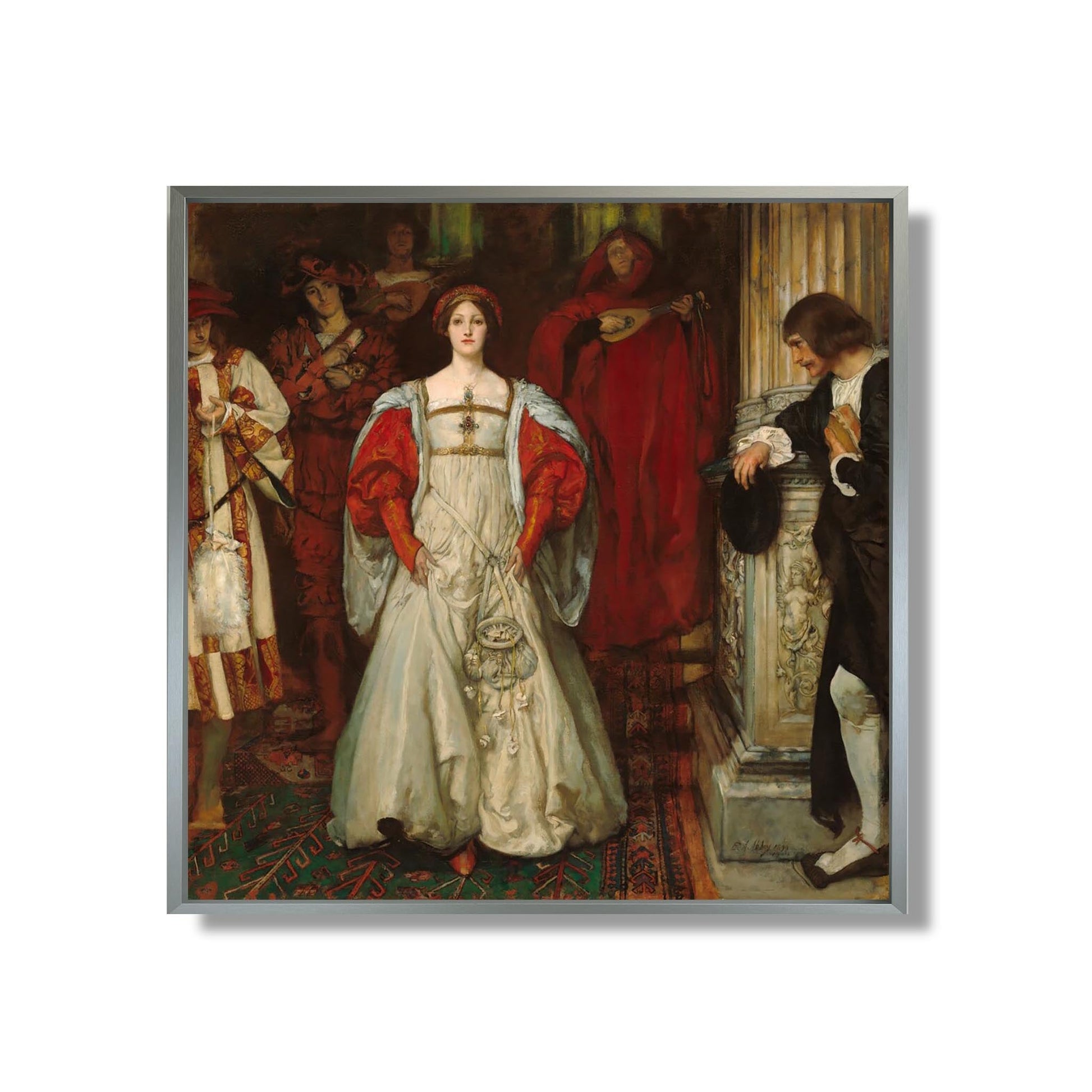 Who Is Sylvia? What Is She, That All the Swains Commend Her? - Edwin Austin Abbey - Reproduction Peinture