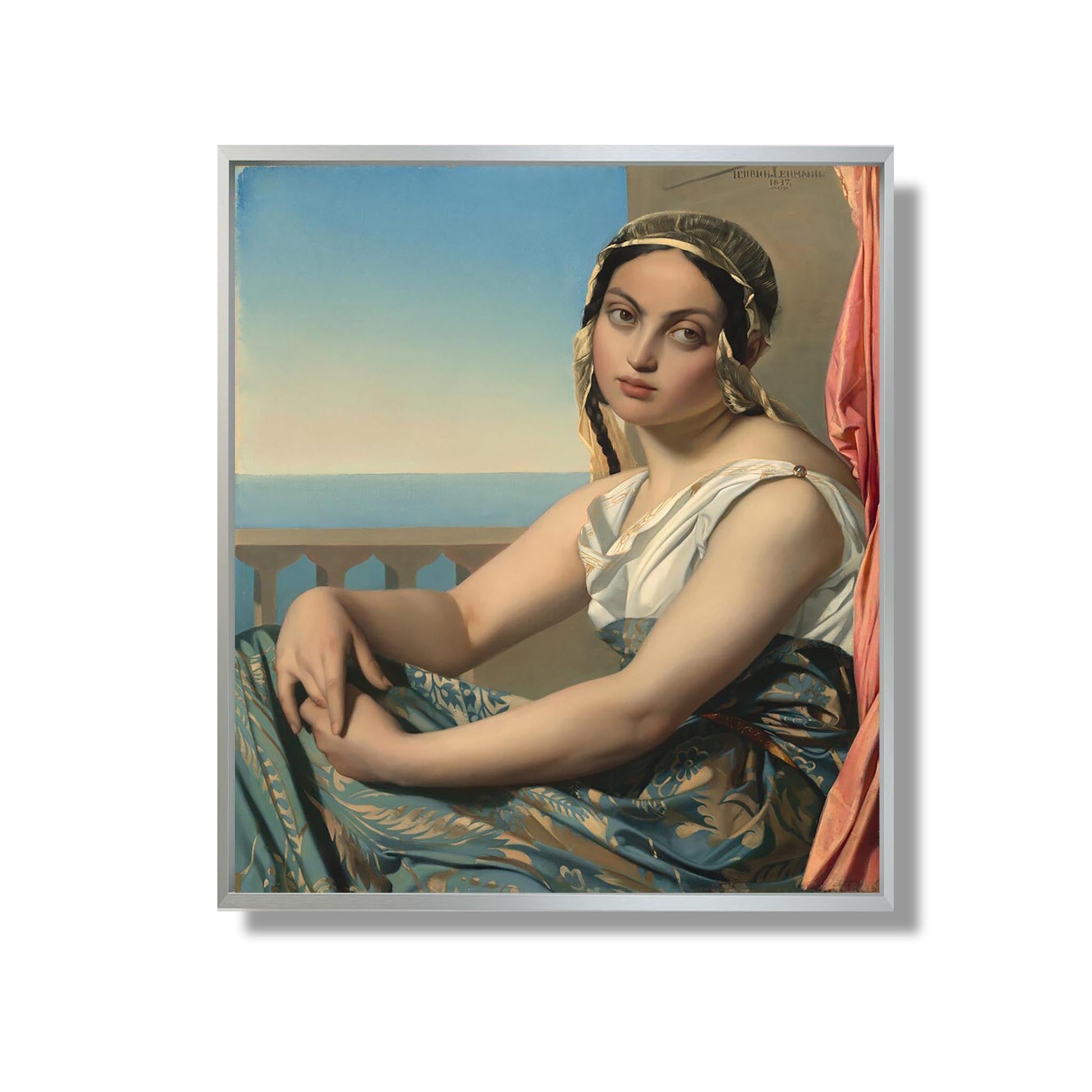 Woman of the Orient - Henri Lehmann - Reproduction Peinture