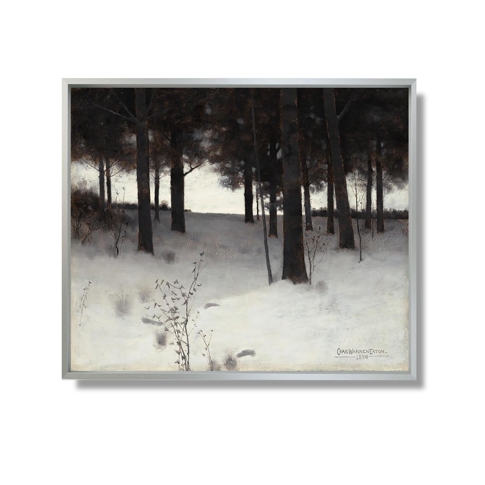 Woods in Winter - Charles Warren Eaton - Reproduction Peinture