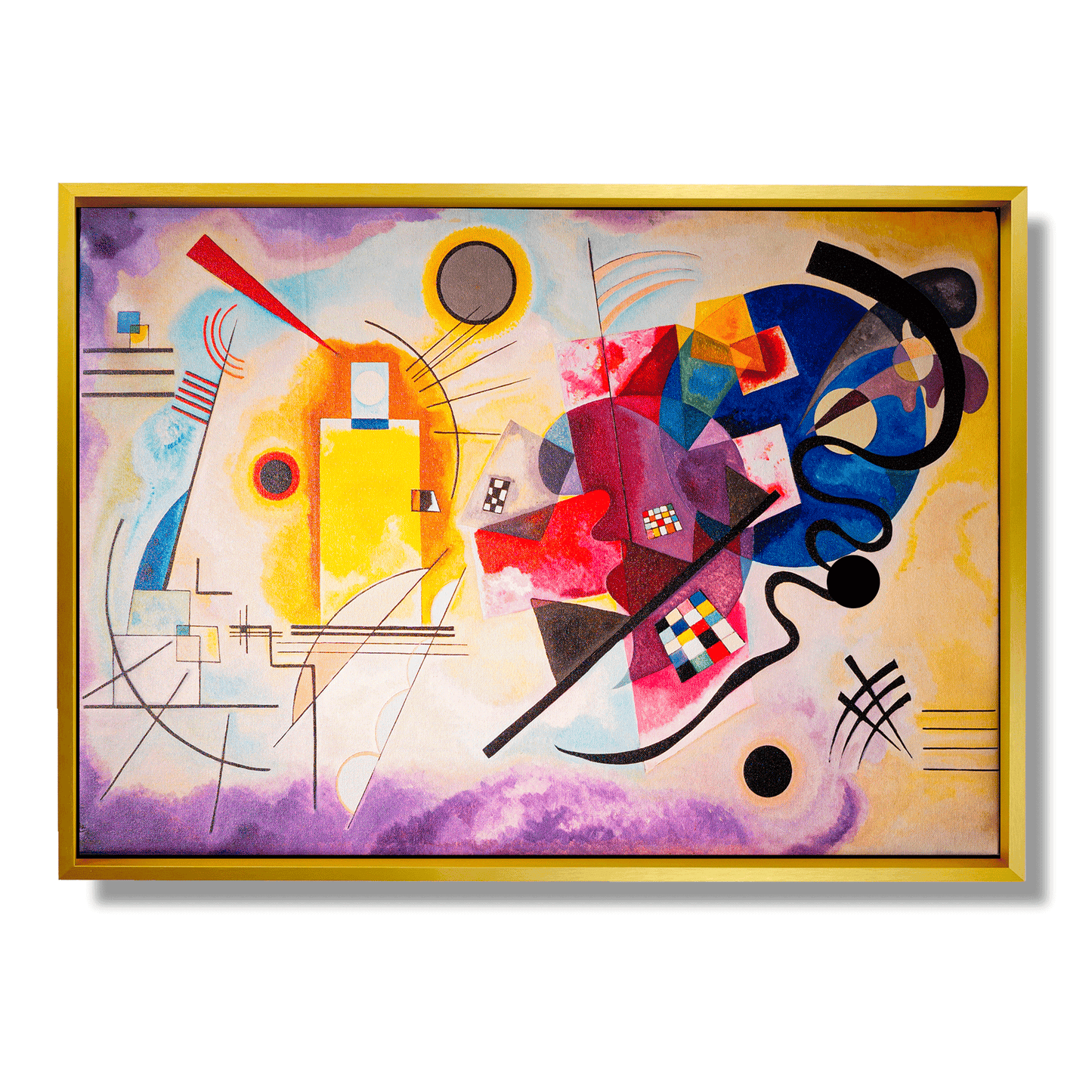 Jaune Rouge Bleu - Wassily Kandinsky