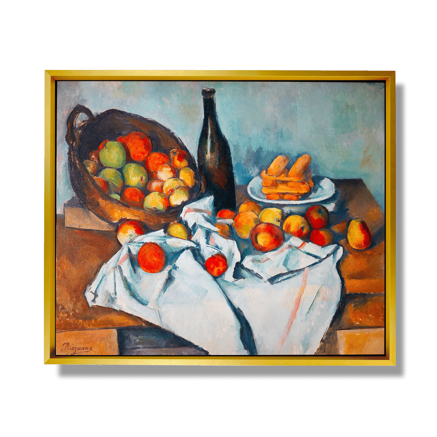 Der Korb mit Äpfeln - Paul Cézanne