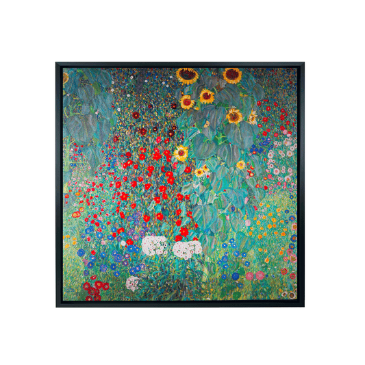 Jardin de Ferme avec Tournesols - Gustav Klimt