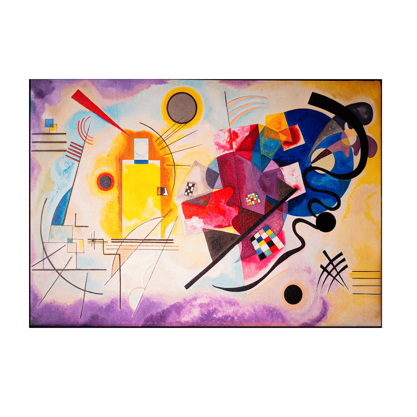 Jaune Rouge Bleu - Wassily Kandinsky