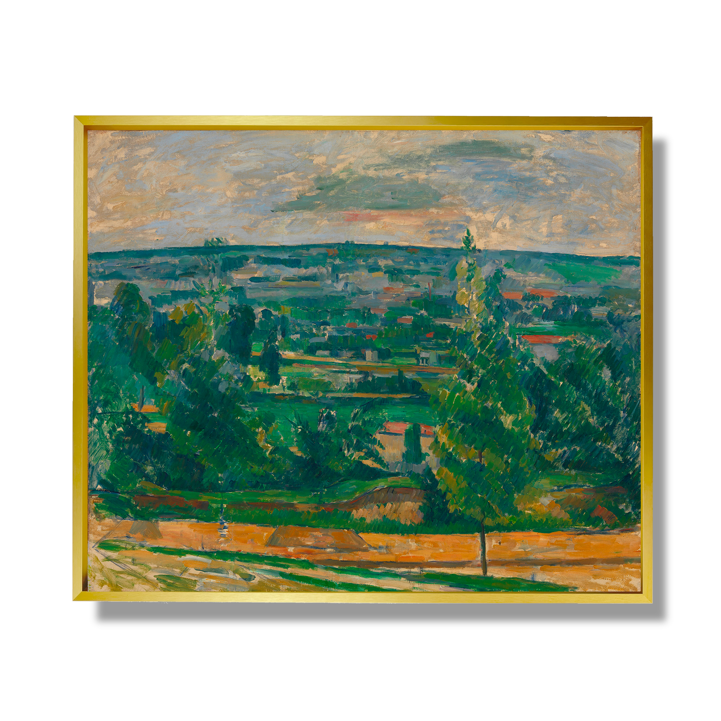 Paysage près de Melun - Paul Cézanne