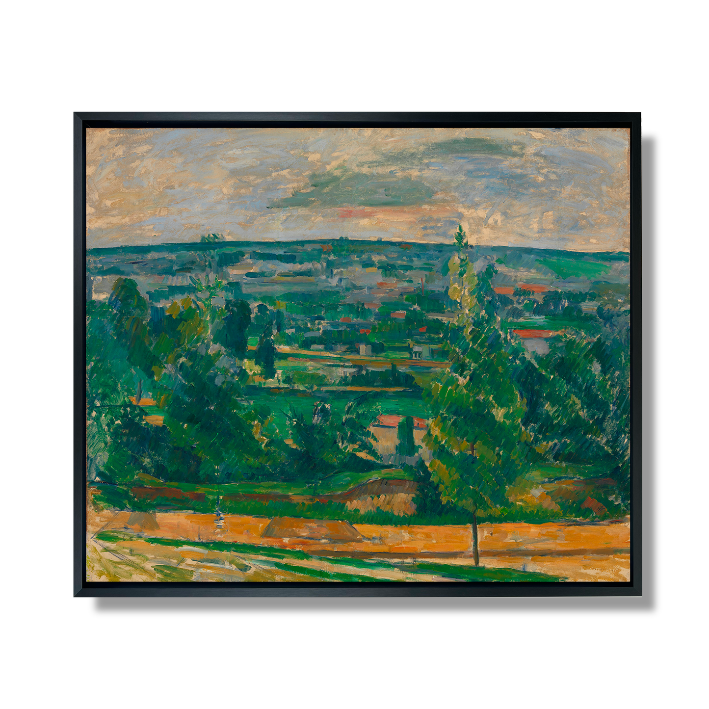 Paysage près de Melun - Paul Cézanne