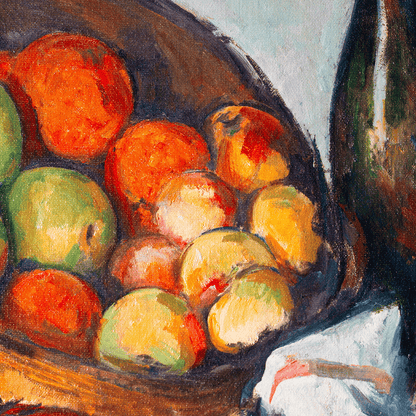 Der Korb mit Äpfeln - Paul Cézanne